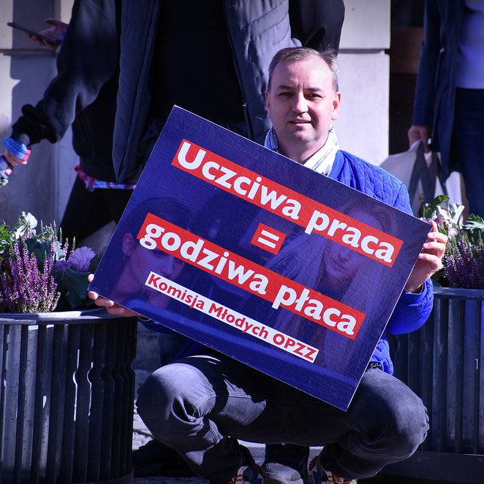 Światowy Dzień Godnej Pracy 2022 - happening