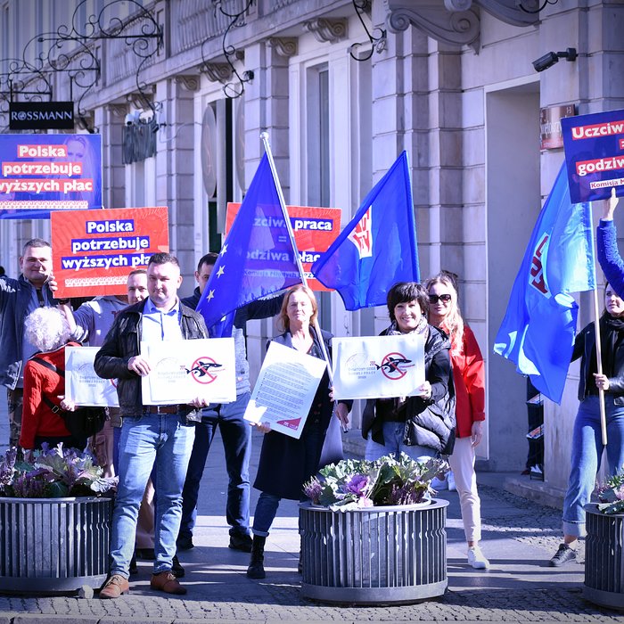 Światowy Dzień Godnej Pracy 2022 - happening