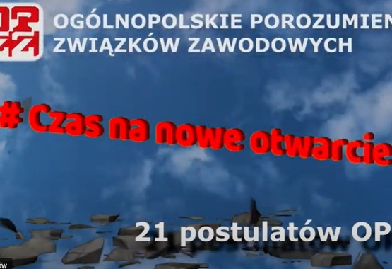 Rusza kampania OPZZ - #Czas na nowe otwarcie