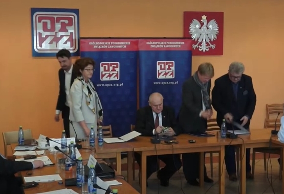 Podpisanie deklaracji OPZZ 10.04.19