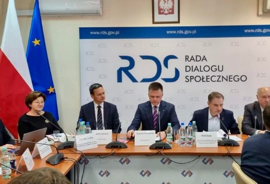 Dialog społeczny na pierwszym planie posiedzenia RDS