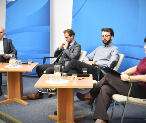 Obraz Aktualności o tytule Przemysł, praca i rozwój - co nas czeka do 2035? - Debata