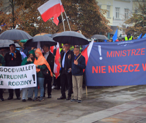 Obraz Aktualności o tytule Protest pracowników spółek rolnych przed MRiRW – deklaracja ministra o braku zwolnień