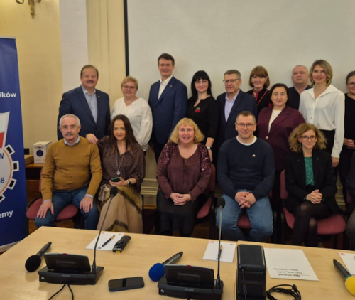 Obraz Aktualności o tytule Związki Zawodowe na Straży Demokracji i Akcesji Ukrainy