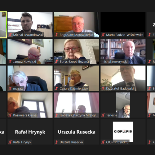 Obraz Aktualności o tytule Posiedzenie Rady Ochrony Pracy (ROP)