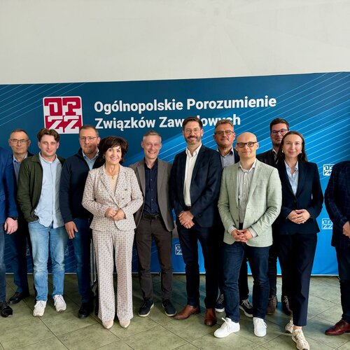Obraz Aktualności o tytule Transformacja klimatyczna: debata polskich i niemieckich związkowców