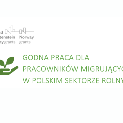 Obraz główny aktualności o tytule Fundusze norweskie: Godna praca dla pracowników migrujących w polskim sektorze rolnym 