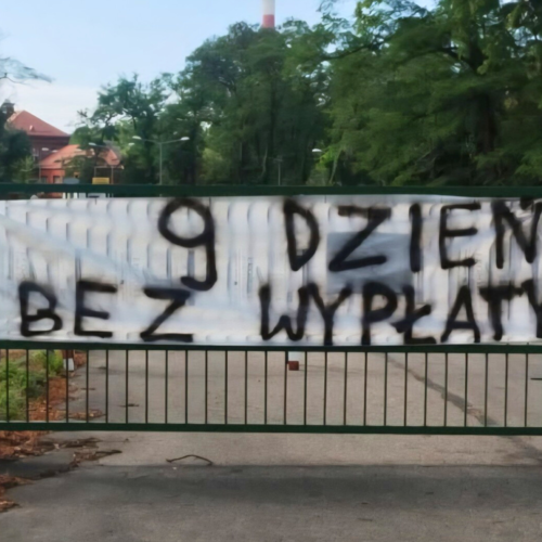Obraz główny aktualności o tytule Dramatyczna sytuacja pracowników Katowickiego Węgla Sp. z o.o. 