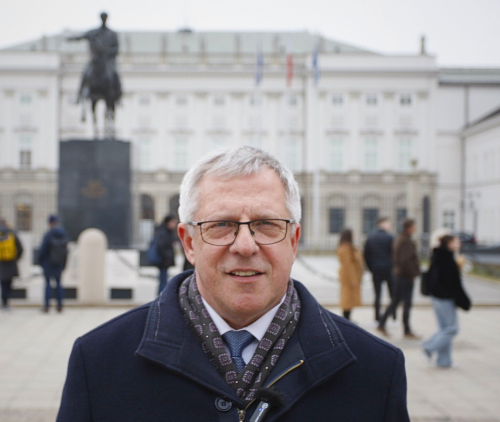 Obraz główny aktualności o tytule Miętek: „To można zmienić w 15 minut!” – ZZM alarmuje Prezydenta RP o poważnych deficytach bezpieczeństwa na kolei 