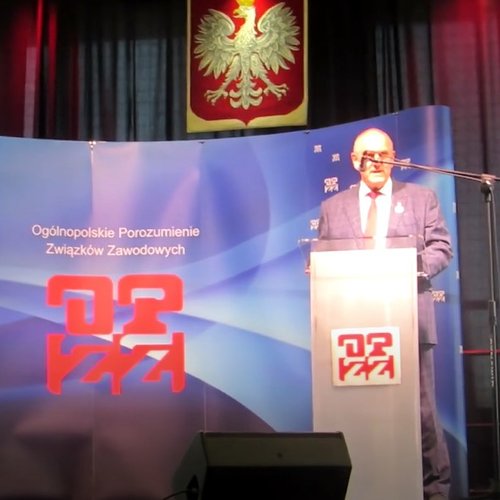 Obraz główny aktualności o tytule Przemówienie Jana Guza Bytom 30.04.19 