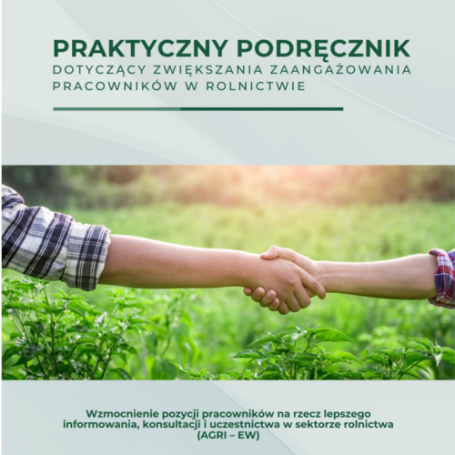 Obraz główny aktualności o tytule Praktyczny podręcznik dotyczący zwiększania zaangażowania w rolnictwie 