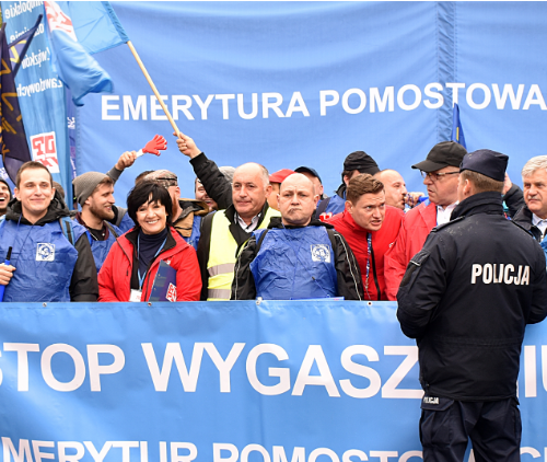 Obraz główny aktualności o tytule Manifestacja: Stop wygaszaniu pomostówek! 