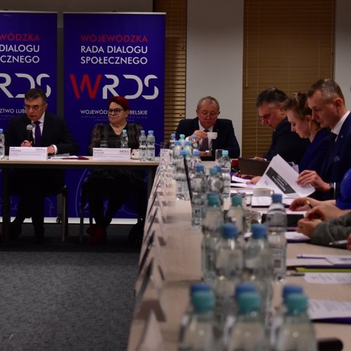 Obraz główny aktualności o tytule Lubelskie: plenarne posiedzenie WRDS Województwa Lubelskiego 