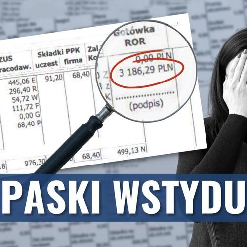 Obraz główny aktualności o tytule Paski Wstydu: pokaż rządzącym, ile tak naprawdę zarabiasz! 