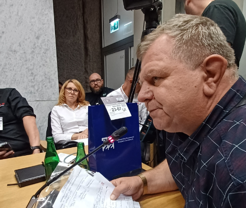 Obraz główny aktualności o tytule O górnictwie węgla na zespole parlamentarnym 