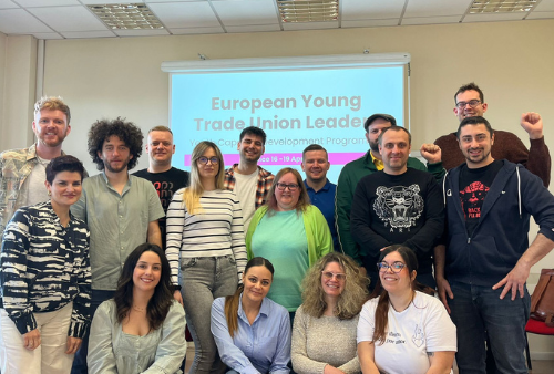 Obraz główny aktualności o tytule Young European Trade Union Leaders 