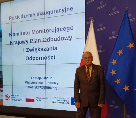 Obraz główny aktualności o tytule Pierwsze posiedzenie Komitetu Monitorującego KPO 