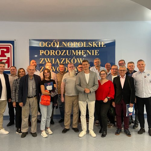Obraz główny aktualności o tytule Zespół problemowy ds. ochrony pracy OPZZ ocenia PIP 