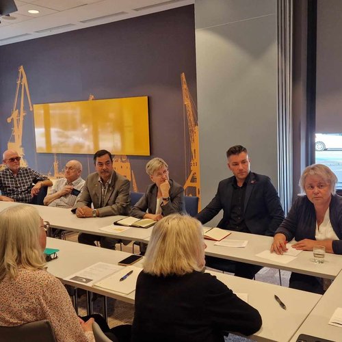 Obraz główny aktualności o tytule Spotkanie skandynawskich związków zawodowych z przedstawicielami OPZZ 