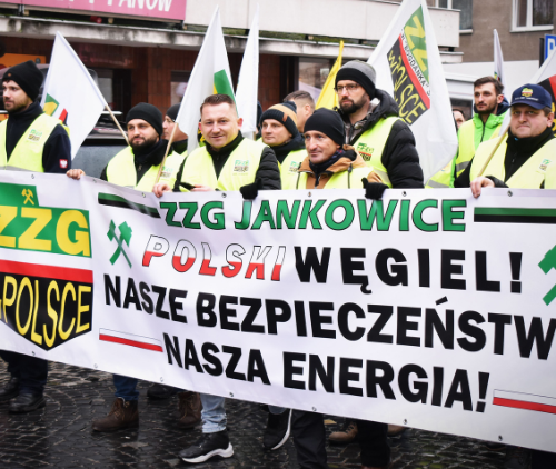Obraz główny aktualności o tytule Transformacja nie likwidacja: Manifestacja w Warszawie 