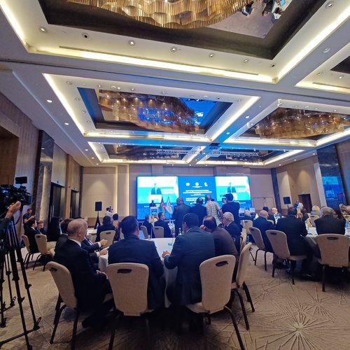 Obraz główny aktualności o tytule Związkowa konferencja klimatyczna w Baku 