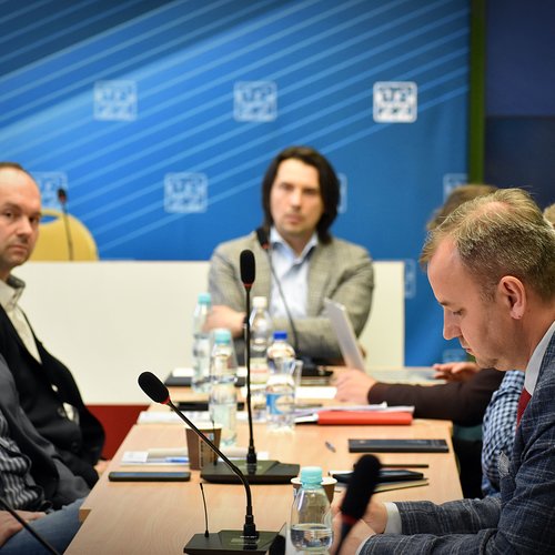 Obraz główny aktualności o tytule Pierwsze posiedzenie Zespołu Problemowego ds. młodych i promocji związków zawodowych 